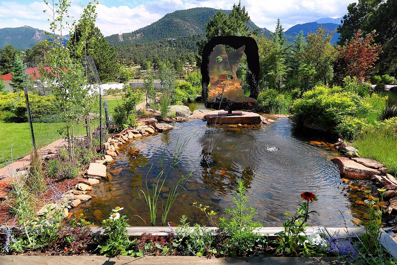 The Stanley Hotel, Estes Park: Water Feature2 Stanley Hotel Estes Park CO